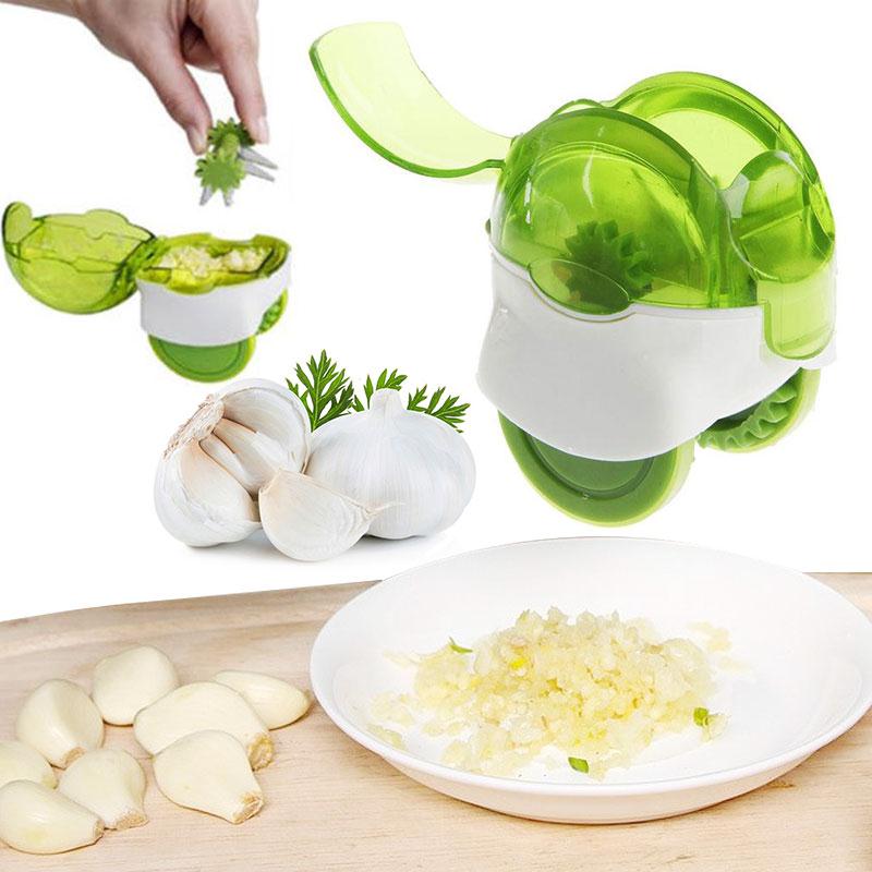 ũ  Ƽ     ä ܱ Ʈ 丮  ֹ ׼ ֹ /Creative Garlic Press Garlic Mill Vegetable Cutter Gadget Cuisine Cooking Tools Kitchen Access